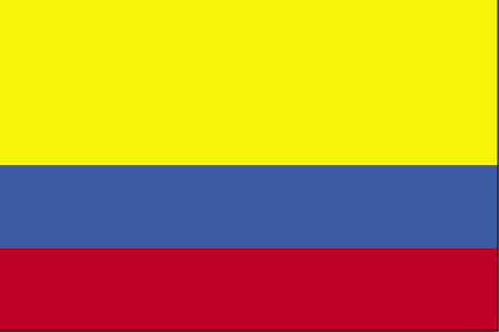 Storage from to Colombia